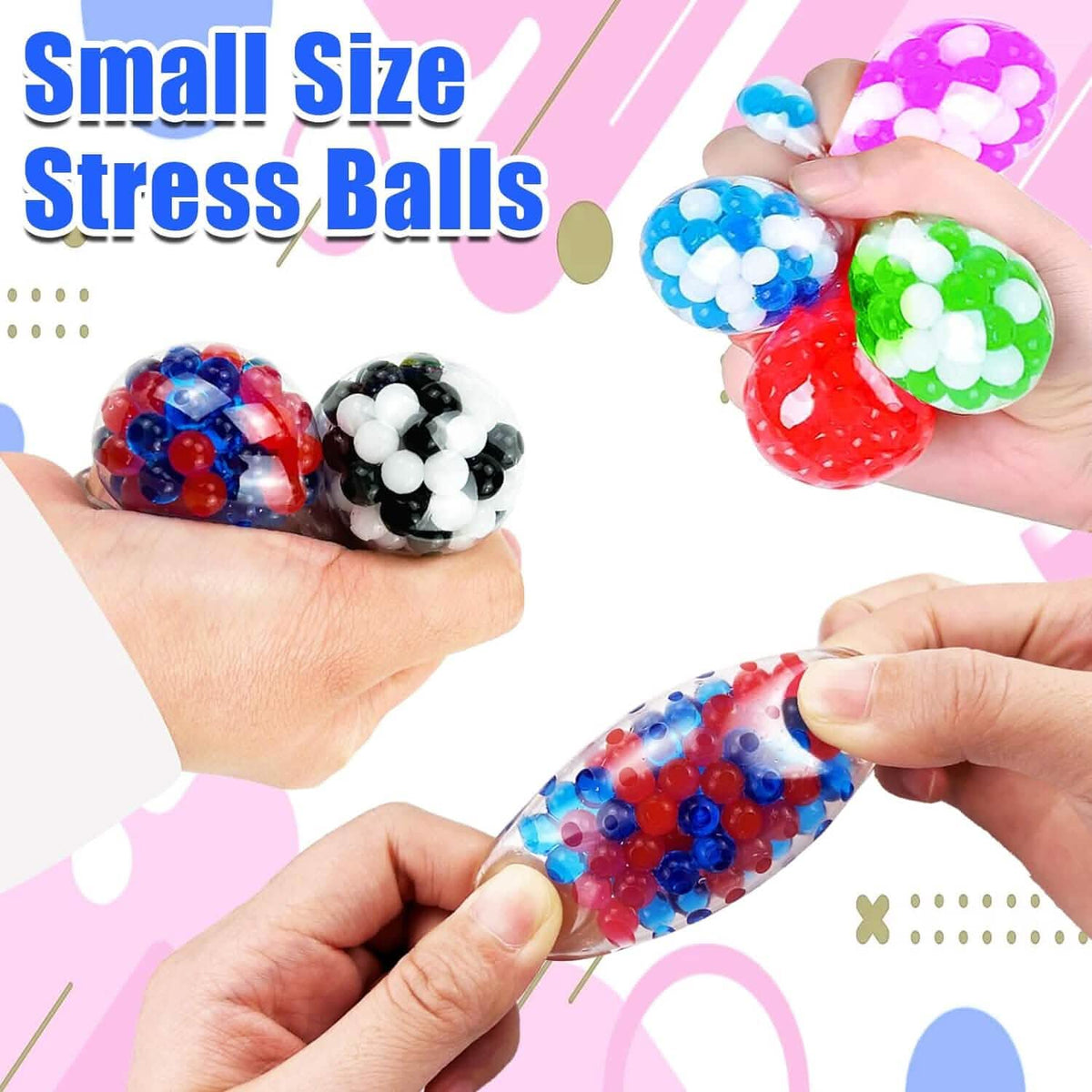 Small Sensory Balls for Adults Stress Relief Health & Wellness - Tophatter Daily Deals