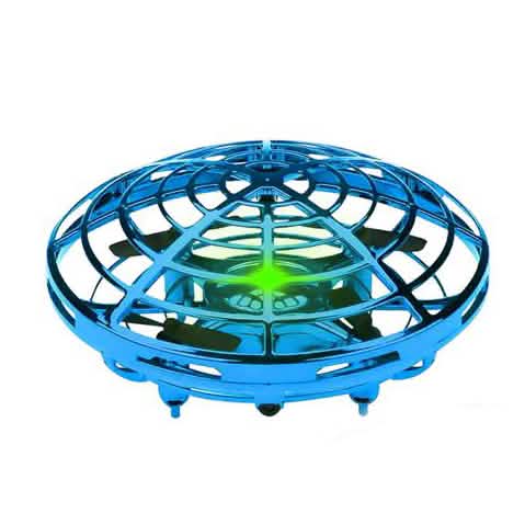 Small UFO Flying Ball Drone Toy Blue Toys & Games - Tophatter Daily Deals