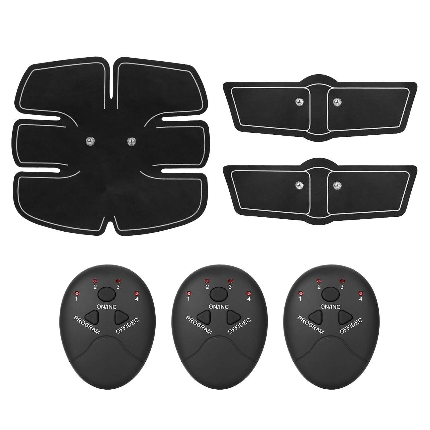 Smart Abs Stimulator Muscle Toning Belt Trainer Fitness & Exercise - Tophatter Daily Deals