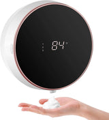 Smart Automatic Wall Mount Soap Dispenser Touchless White Bath - Tophatter Daily Deals