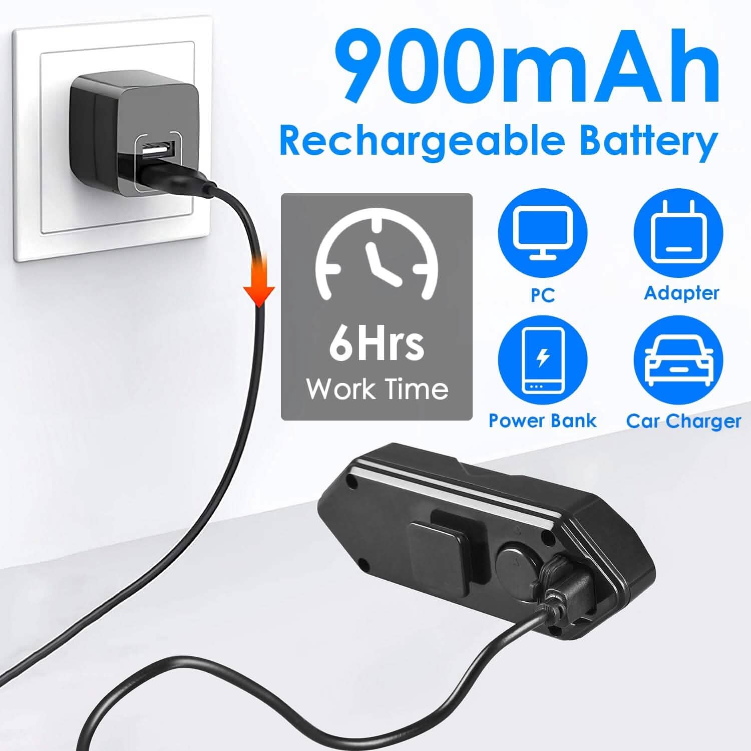 Smart Bike Tail Light USB Rechargeable LED Bicycle Rear Light Outdoor Recreation - Tophatter Daily Deals