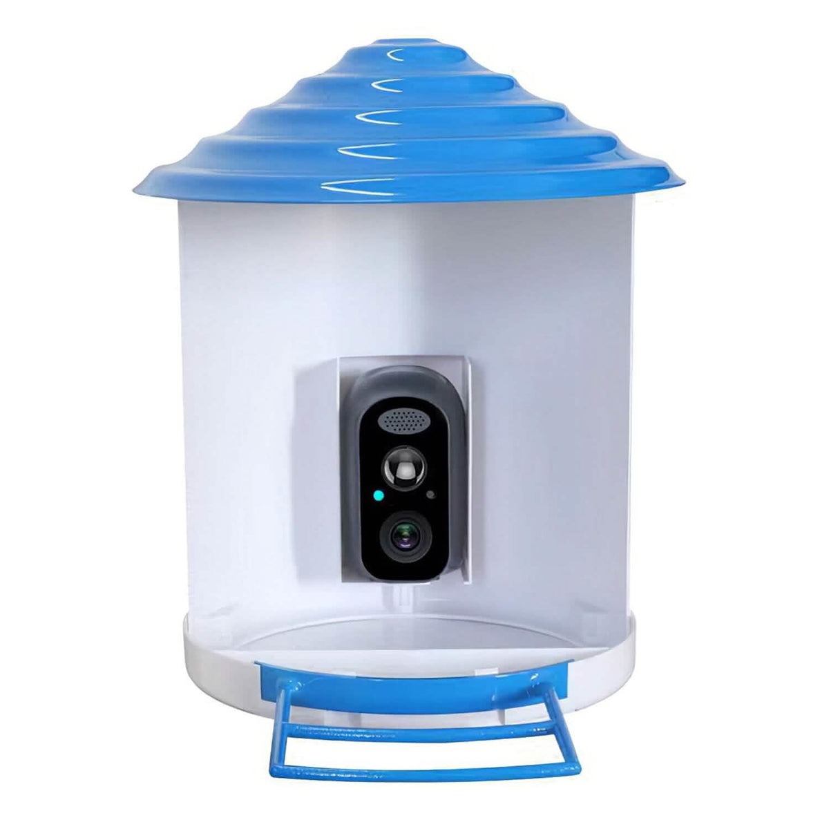 Smart Bird Feeder with Solar Powered Camera 1080P HD AI Identify PIR Pet Supplies - Tophatter Daily Deals