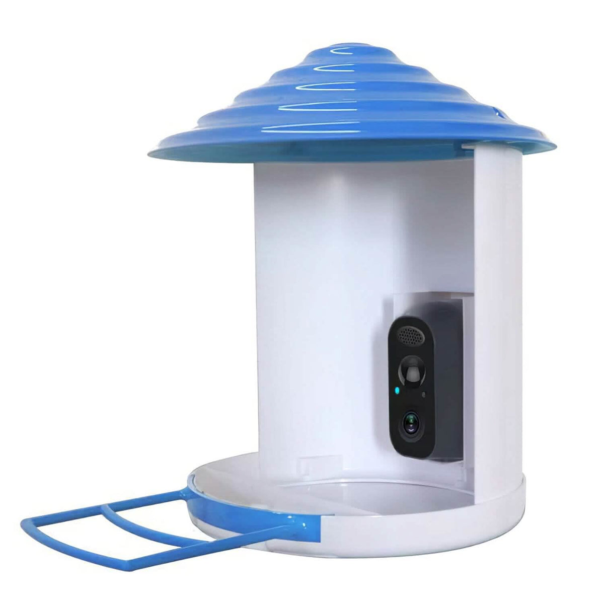 Smart Bird Feeder with Solar Powered Camera 1080P HD AI Identify PIR Pet Supplies - Tophatter Daily Deals