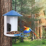 Smart Bird Feeder with Solar Powered Camera 1080P HD AI Identify PIR Pet Supplies - Tophatter Daily Deals