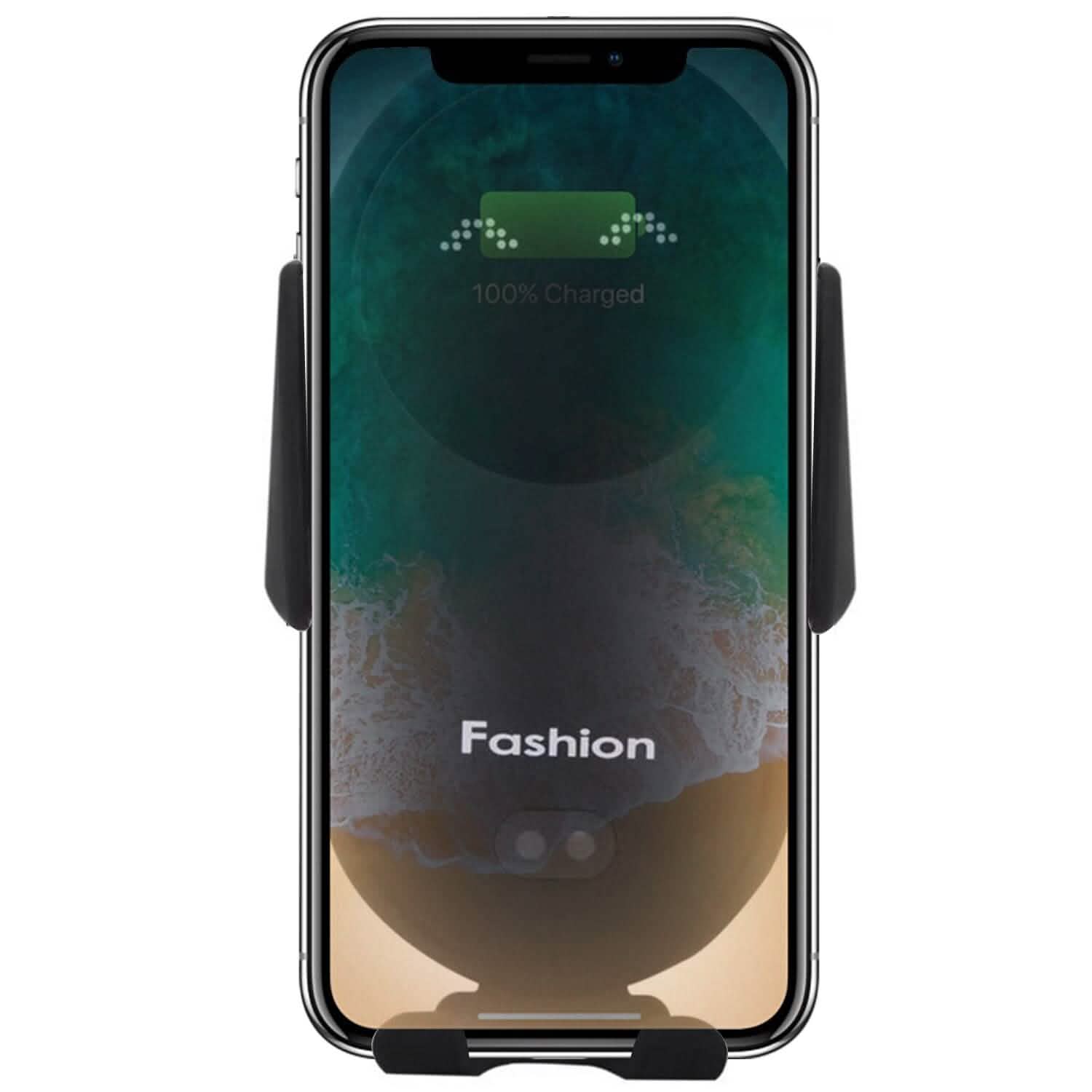 Smart Car Wireless Charger Auto Sensing Phone Holder 10W Qi Fast Charging Air Vent Automotive - Tophatter Daily Deals