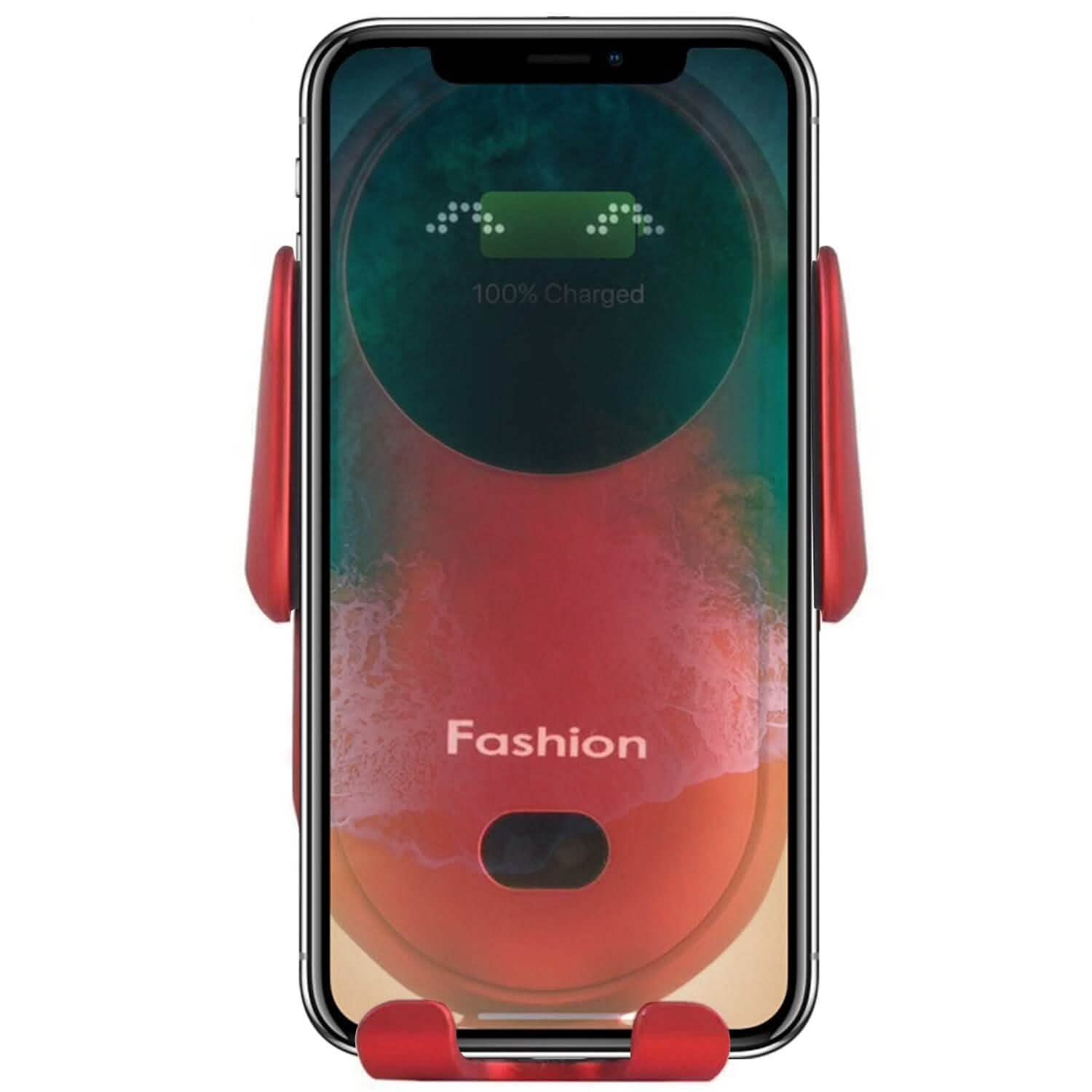 Smart Car Wireless Charger Auto Sensing Phone Holder 10W Qi Fast Charging Air Vent Automotive - Tophatter Daily Deals