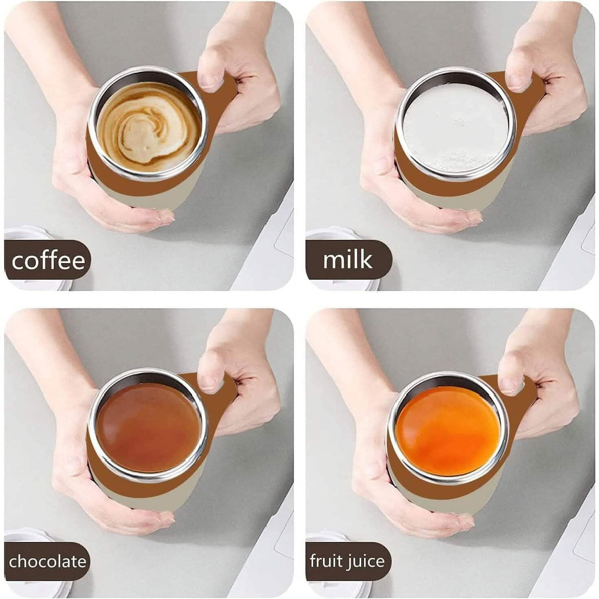 Smart Electric Self-Mixing Mug Wine & Dining - Tophatter Daily Deals