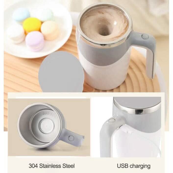 Smart Electric Self-Mixing Mug Wine & Dining - Tophatter Daily Deals
