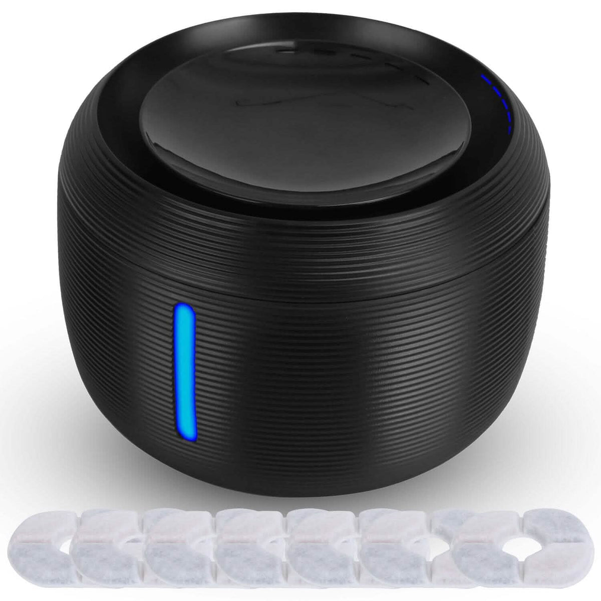 Smart Pet Drinking Fountain with LED Light 7-Pack Replaceable Water Filters Pet Supplies - Tophatter Daily Deals