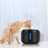 Smart Pet Drinking Fountain with LED Light 7-Pack Replaceable Water Filters Pet Supplies - Tophatter Daily Deals
