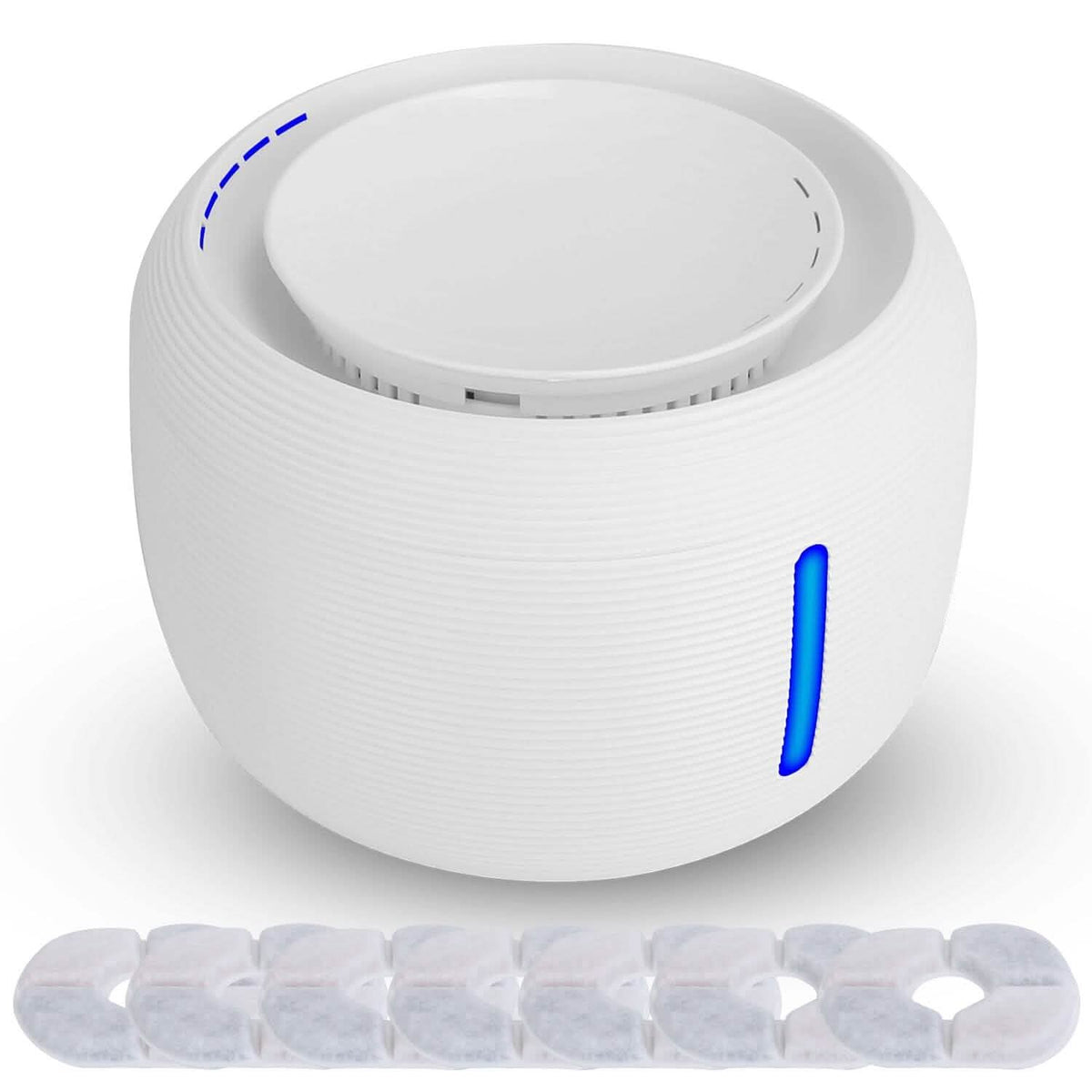 Smart Pet Drinking Fountain with LED Light 7-Pack Replaceable Water Filters Pet Supplies - Tophatter Daily Deals