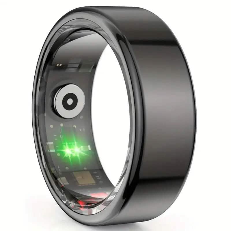 Smart Ring Fitness Assistant Black Fitness & Exercise - Tophatter Daily Deals