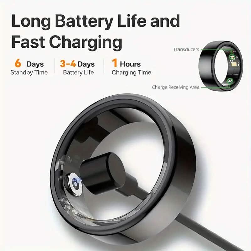 Smart Ring Fitness Assistant Fitness & Exercise - Tophatter Daily Deals