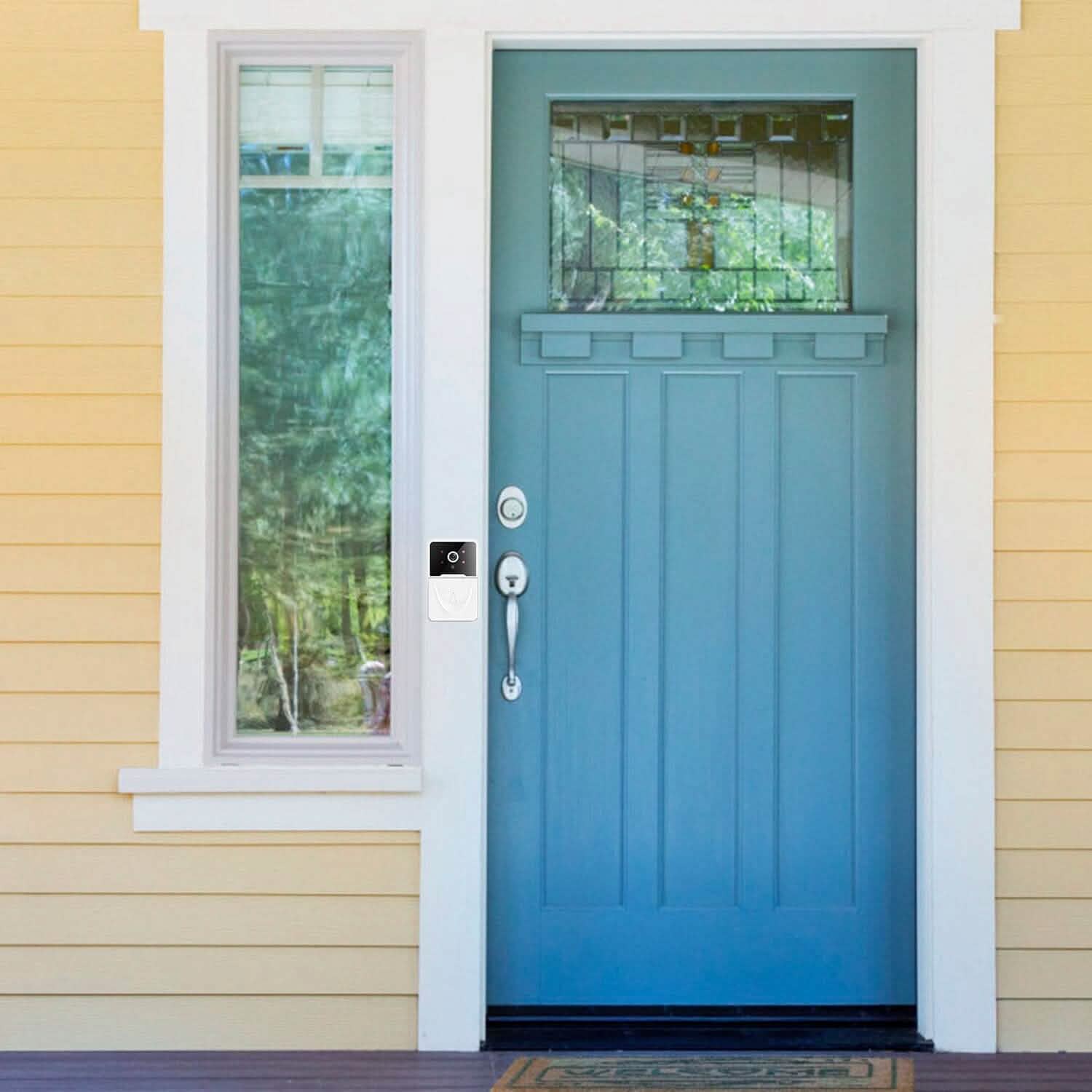 Smart Wireless Wi-Fi Video Security Doorbell Smart Home & Security - Tophatter Daily Deals