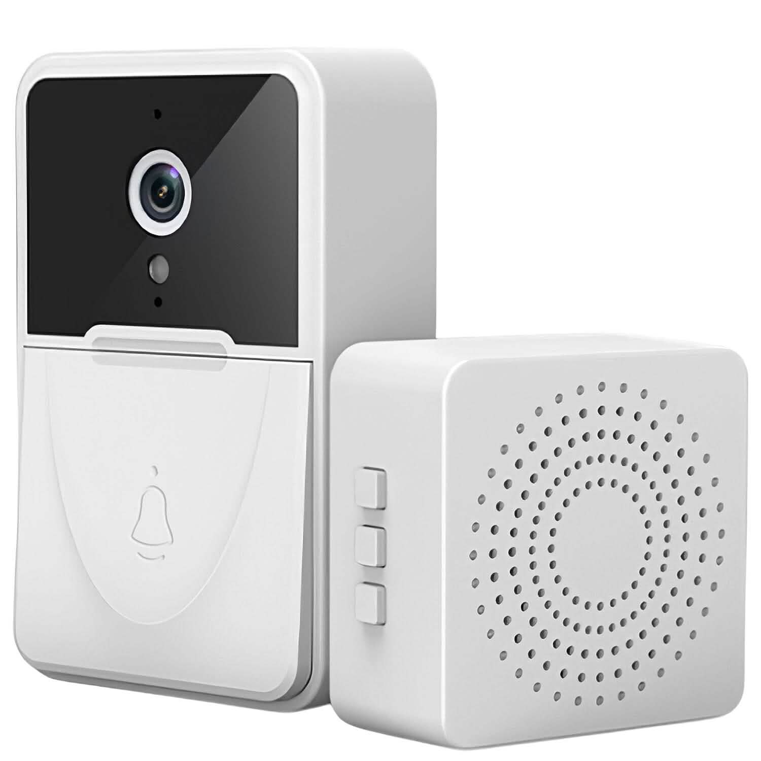 Smart Wireless Wi-Fi Video Security Doorbell Smart Home & Security - Tophatter Daily Deals