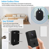 Smart Wireless WiFi Ring Doorbell Smart Home & Security - Tophatter Daily Deals
