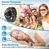 Smartwatch Fitness Tracker 1.08" Touch Screen Fitness & Exercise - Tophatter Daily Deals