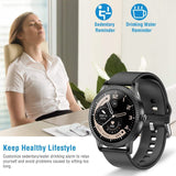 Smartwatch Fitness Tracker 1.08" Touch Screen Fitness & Exercise - Tophatter Daily Deals