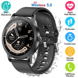 Smartwatch Fitness Tracker 1.08" Touch Screen Fitness & Exercise - Tophatter Daily Deals