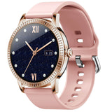 Smartwatch Fitness Tracker 1.08" Touch Screen Rose Gold Fitness & Exercise - Tophatter Daily Deals