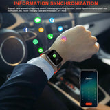 Smartwatch Fitness Tracker with Heart Rate Monitor Smart Watches - Tophatter Daily Deals