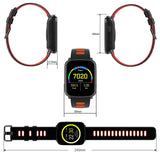 Smartwatch Fitness Tracker with Heart Rate Monitor Smart Watches - Tophatter Daily Deals