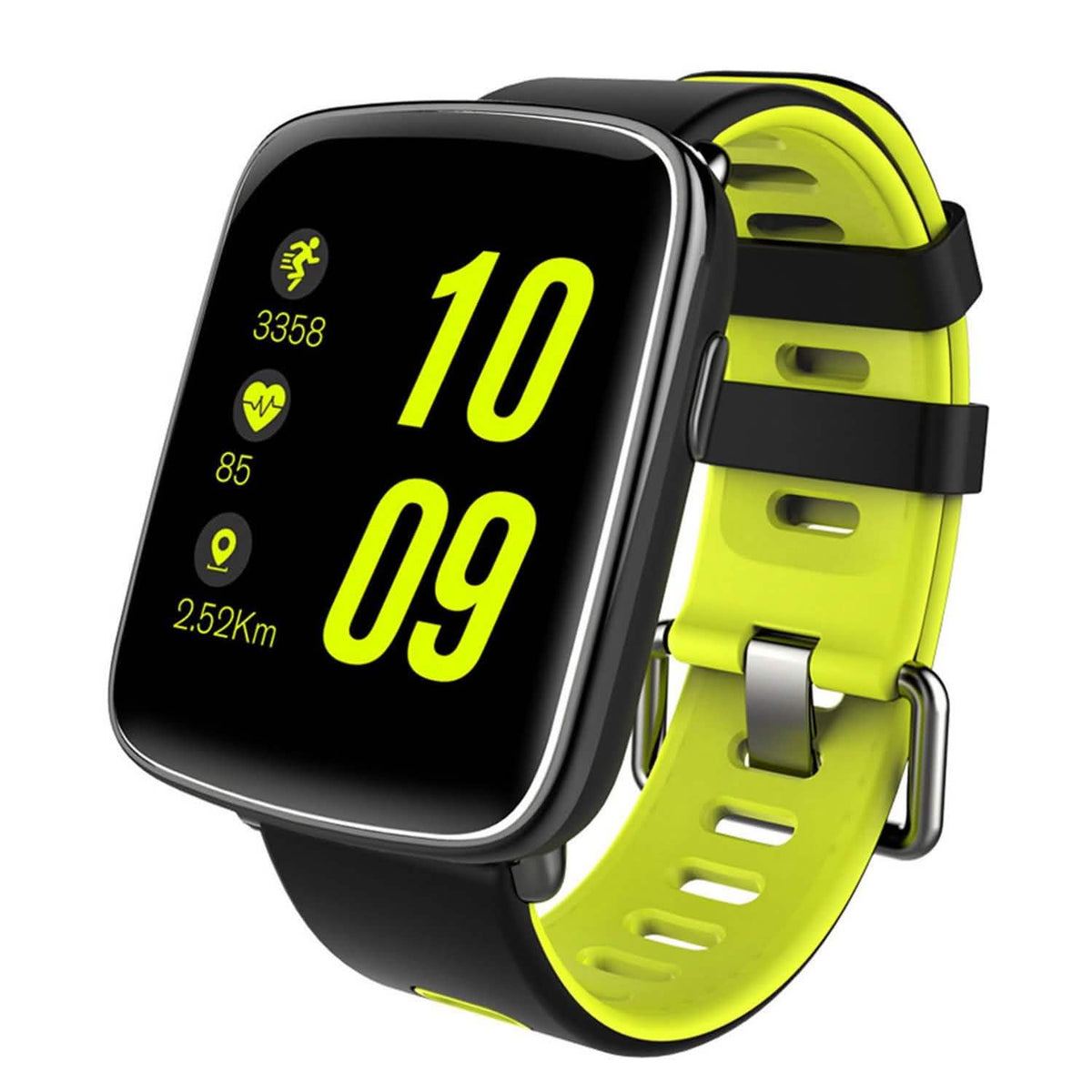 Smartwatch Fitness Tracker with Heart Rate Monitor Green Smart Watches - Tophatter Daily Deals