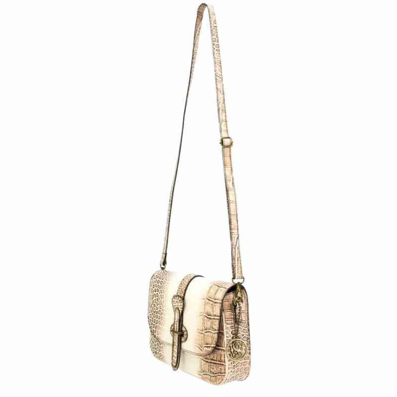 Smith & Wesson® Croc Crossbody Concealed Carry Handbag Handgun Purses - Tophatter Daily Deals