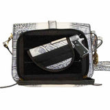 Smith & Wesson® Croc Crossbody Concealed Carry Handbag Handgun Purses - Tophatter Daily Deals