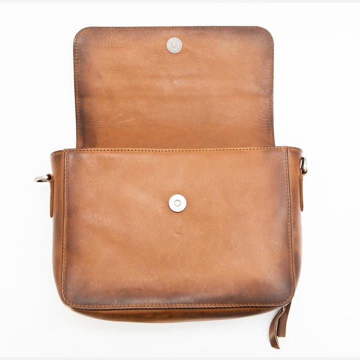 Smith & Wesson Leather Dynamic Crossbody Concealed Carry Handbag Handgun Purses - Tophatter Daily Deals