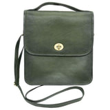 Smith & Wesson Leather Vintage Crossbody Concealed Carry Handbag Olive Green Handgun Purses - Tophatter Daily Deals