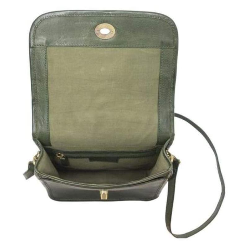 Smith & Wesson Leather Vintage Crossbody Concealed Carry Handbag Handgun Purses - Tophatter Daily Deals