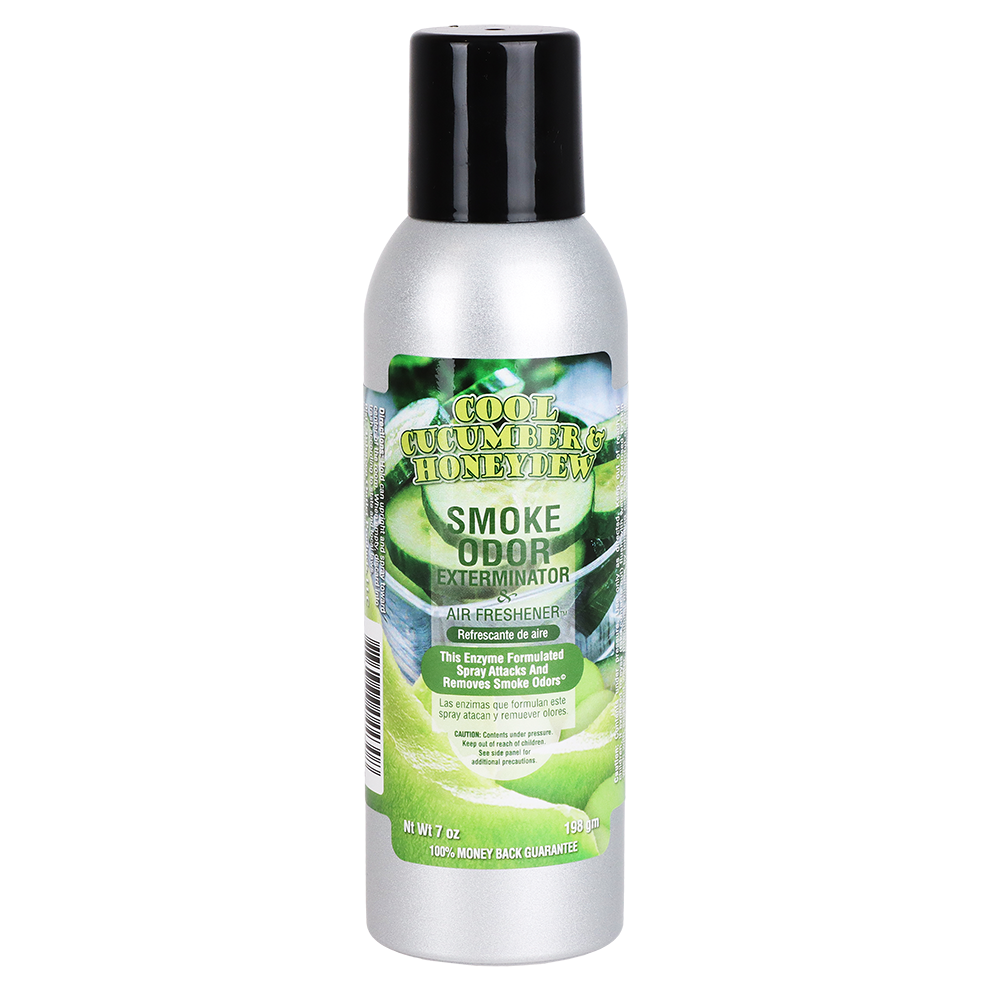 Smoke Odor Exterminator Spray | Cool Cucumber & Honeydew Air Fresheners & Odor Eliminators - Tophatter Daily Deals