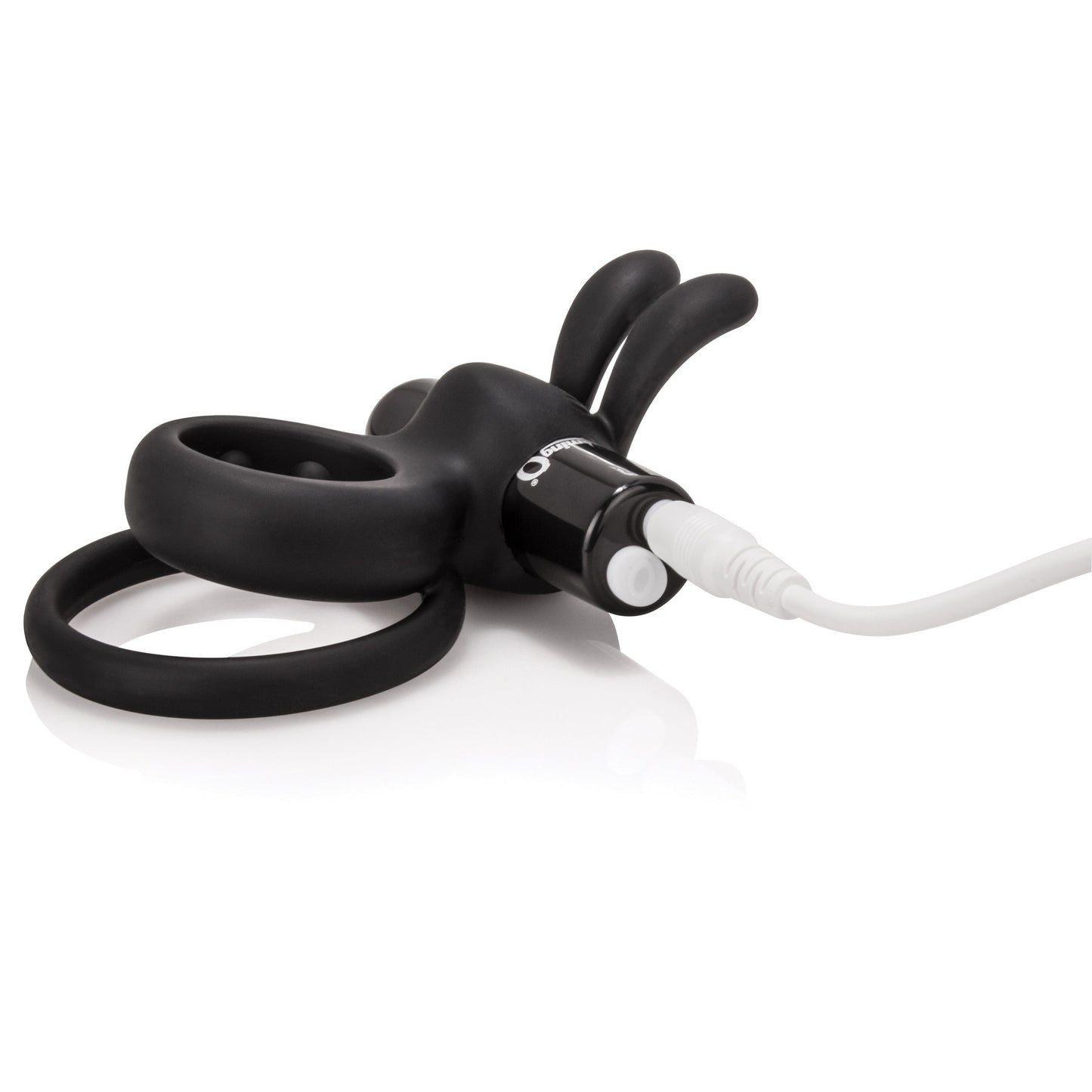 Charged Ohare – Rechargeable Double Cock Ring Rabbit Vibrator > Sex Toys > Couples Toys - Tophatter Daily Deals