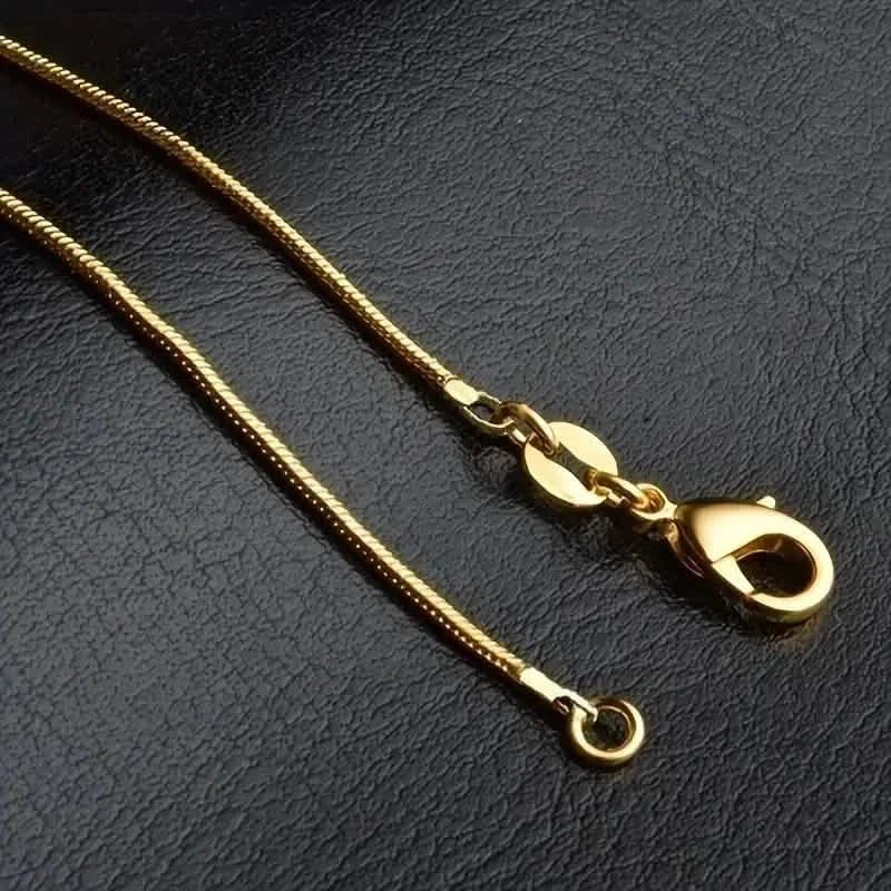 Snake Chain Necklace For Men And Women Necklaces - Tophatter Daily Deals