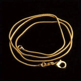 Snake Chain Necklace For Men And Women Necklaces - Tophatter Daily Deals