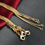 Snake Chain Necklace For Men And Women Necklaces - Tophatter Daily Deals