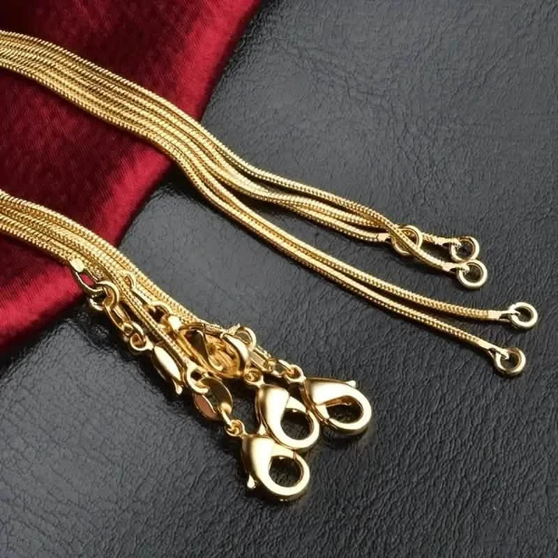 Snake Chain Necklace For Men And Women Necklaces - Tophatter Daily Deals