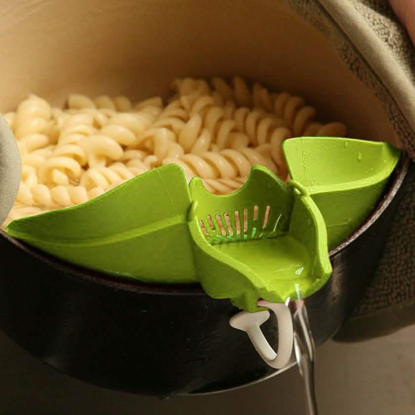 Snap'N Strain Kitchen Strainer Kitchen Tools & Gadgets - Tophatter Daily Deals