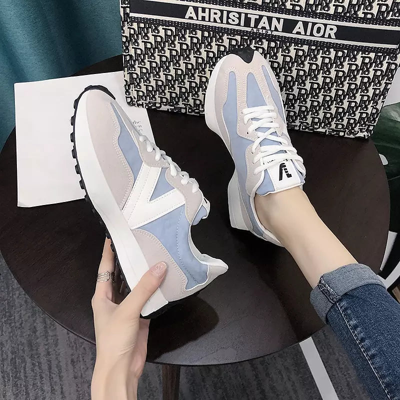 Sneakers Women V Shape White Sports Shoes Women Sneakers - Tophatter Daily Deals