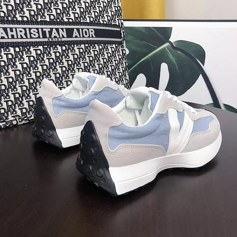 Sneakers Women V Shape White Sports Shoes Women Sneakers - Tophatter Daily Deals