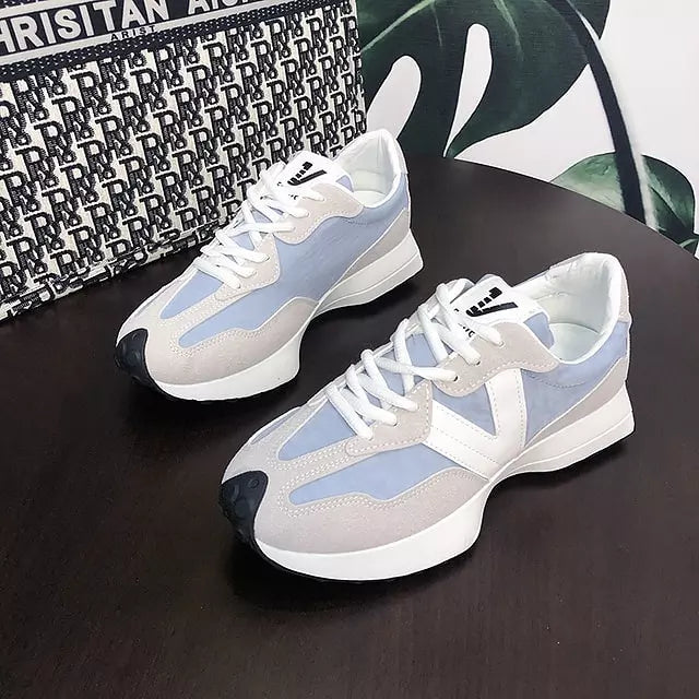 Sneakers Women V Shape White Sports Shoes White Women Sneakers - Tophatter Daily Deals