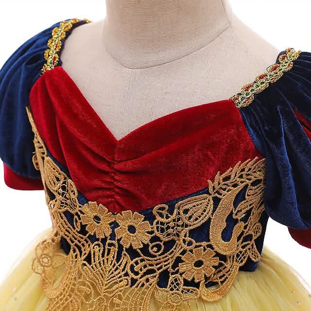 Snow White Fairytale Princess Cosplay Costume Dress Kids' & Baby Clothing - Tophatter Daily Deals