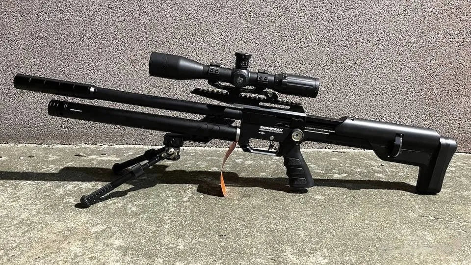 SNOWPEAK M60B PCP RIFLE (350CC BOTTLE) .22 CAL - Tophatter's Army Deals RIFLES - Tophatter Daily Deals