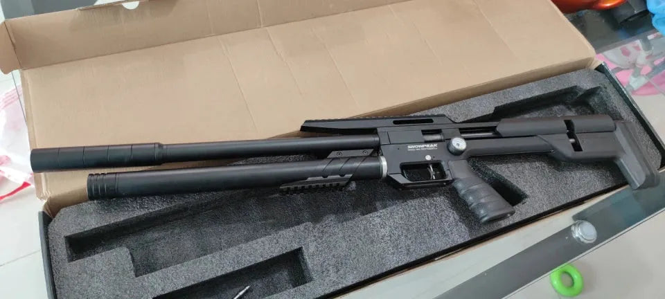 SNOWPEAK M60B PCP RIFLE (350CC BOTTLE) .22 CAL - Tophatter's Army Deals RIFLES - Tophatter Daily Deals