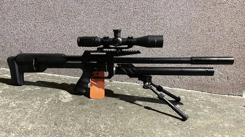 SNOWPEAK M60B PCP RIFLE (350CC BOTTLE) .22 CAL - Tophatter's Army Deals RIFLES - Tophatter Daily Deals