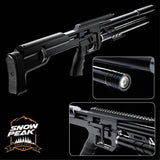SNOWPEAK M60B PCP RIFLE (350CC BOTTLE) .22 CAL - Tophatter's Army Deals RIFLES - Tophatter Daily Deals