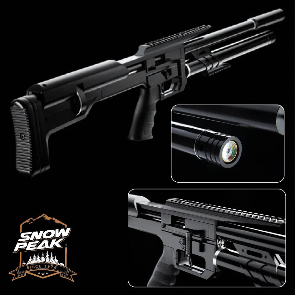SNOWPEAK M60B PCP RIFLE (350CC BOTTLE) .22 CAL - Tophatter's Army Deals RIFLES - Tophatter Daily Deals