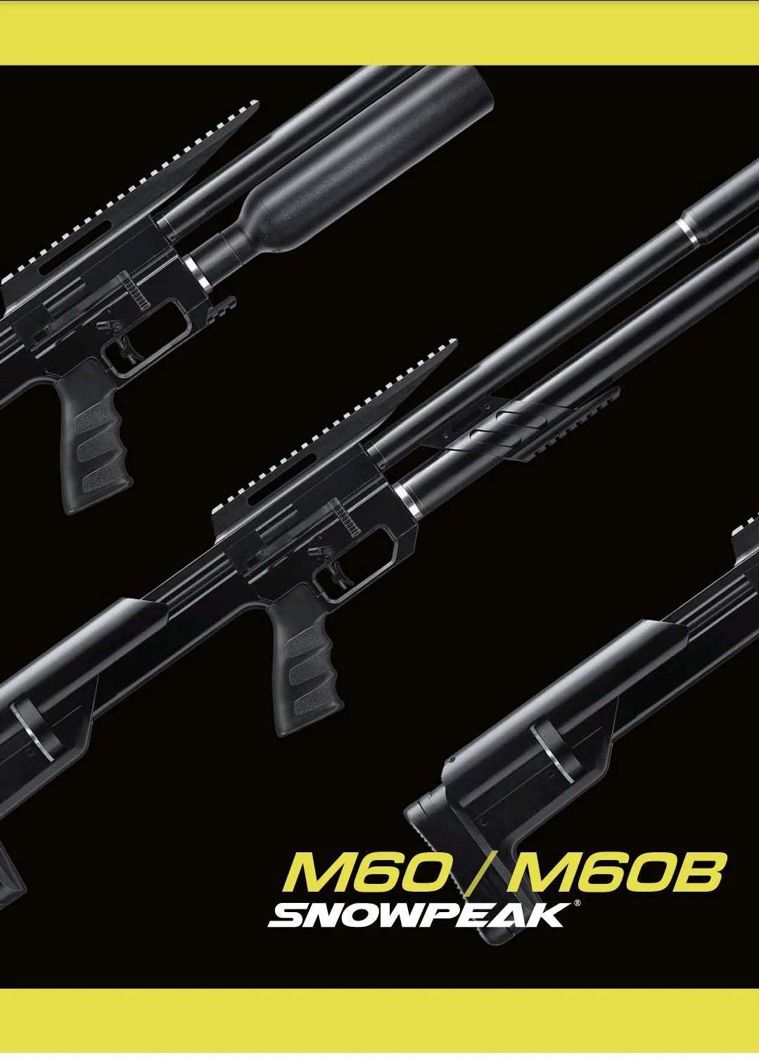 SNOWPEAK M60B PCP RIFLE (350CC BOTTLE) .22 CAL - Tophatter's Army Deals RIFLES - Tophatter Daily Deals