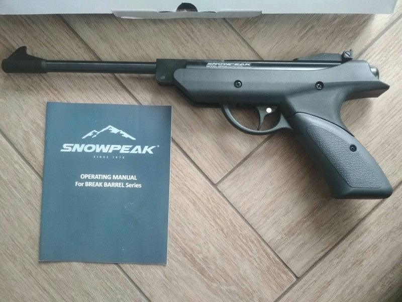 SNOWPEAK SP500 BREAK BARREL PISTOL, .177 CAL - Tophatter's Army Deals PISTOLS - Tophatter Daily Deals